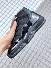 Jordan Air Jordan 11 Retro Gamma Sneakers Black Blue 378037-006