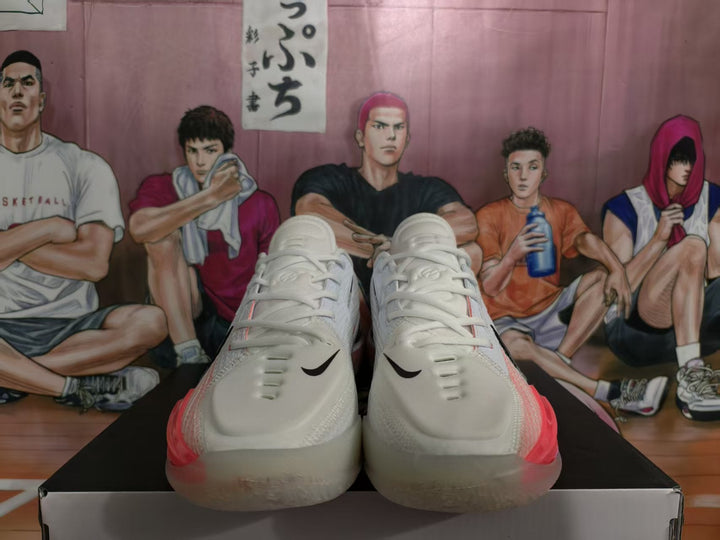 Nike GT Basketball Shoes White Peach