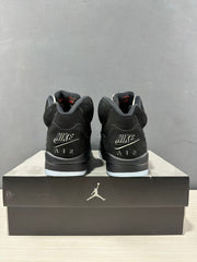 Jordan Air Jordan 5 Retro Black Red High-Top Sneakers