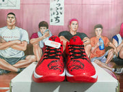 Nike Basketball Sneakers Red Black White