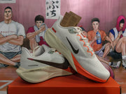 Nike Air Zoom Running Shoes White Black Orange