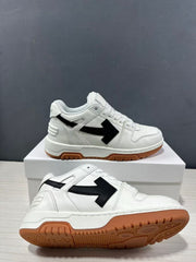Off-White Out Of Office White Black Low-Top Sneakers