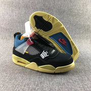 Union LA x Air Jordan 4 Off Noir Sneakers Black/Blue