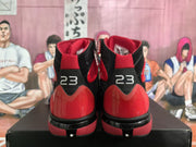 Nike Black Red High-Top Basketball Sneakers