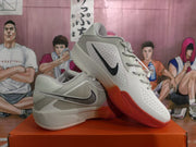 Nike Basketball Sneakers Gray and Red