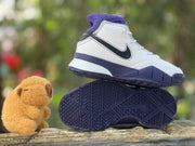 Nike Kobe 1 Kids High-Top Sneakers White Purple