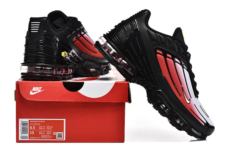 Nike Air Max Plus III Black White Red Sneakers