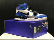 Don C x Air Jordan Legacy 312 White Blue AQ4160-104 Sneakers