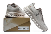 On Cloudmonster 3 Gray Running Shoes
