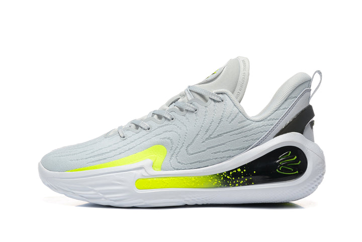 Nike LeBron 21 Basketball Shoes in Grey, White and Volt