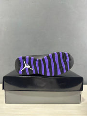 Jordan Air Jordan 10 High Black and Purple Sneakers 130209-051