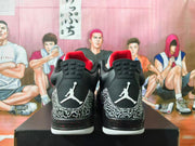 Jordan 3 Black and White Elephant Print Sneakers