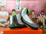 Nike Wrestling Shoes Gray Black Green