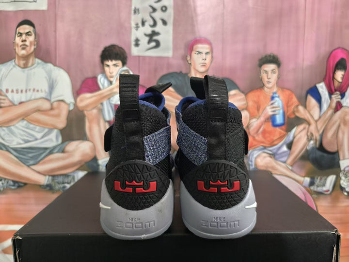 Nike Soldier Basketball Shoes Black Purple