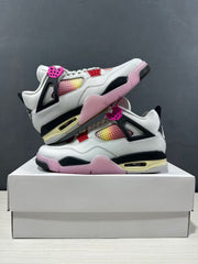 Jordan Air Jordan 4 Retro Comic White Black Pink Sneakers JA1135-100