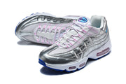 Nike Air Max 95 Silver Pink Blue Sneakers