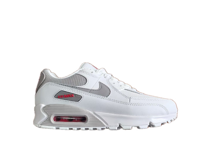 Nike Air Max 90 White and Grey Sneakers