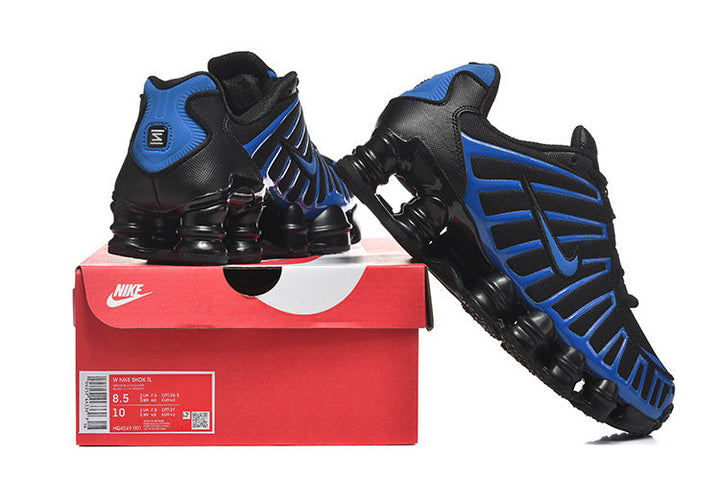 Nike Shox TL Black and Blue Sneakers