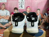 ASICS Basketball Shoes White Black Red
