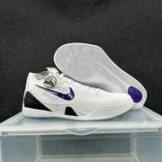 Nike Kobe 9 Low Basketball Shoes White Purple