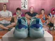 Blue Basketball Sneakers with XII Detail