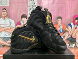 Nike Air Foamposite One Black Gold Basketball Sneakers