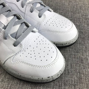 Jordan Air Jordan 1 Mid GS White Cement Sneakers
