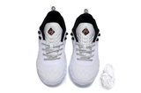 Nike ST Charge Basketball Shoes – White, Black & Grey/Coral