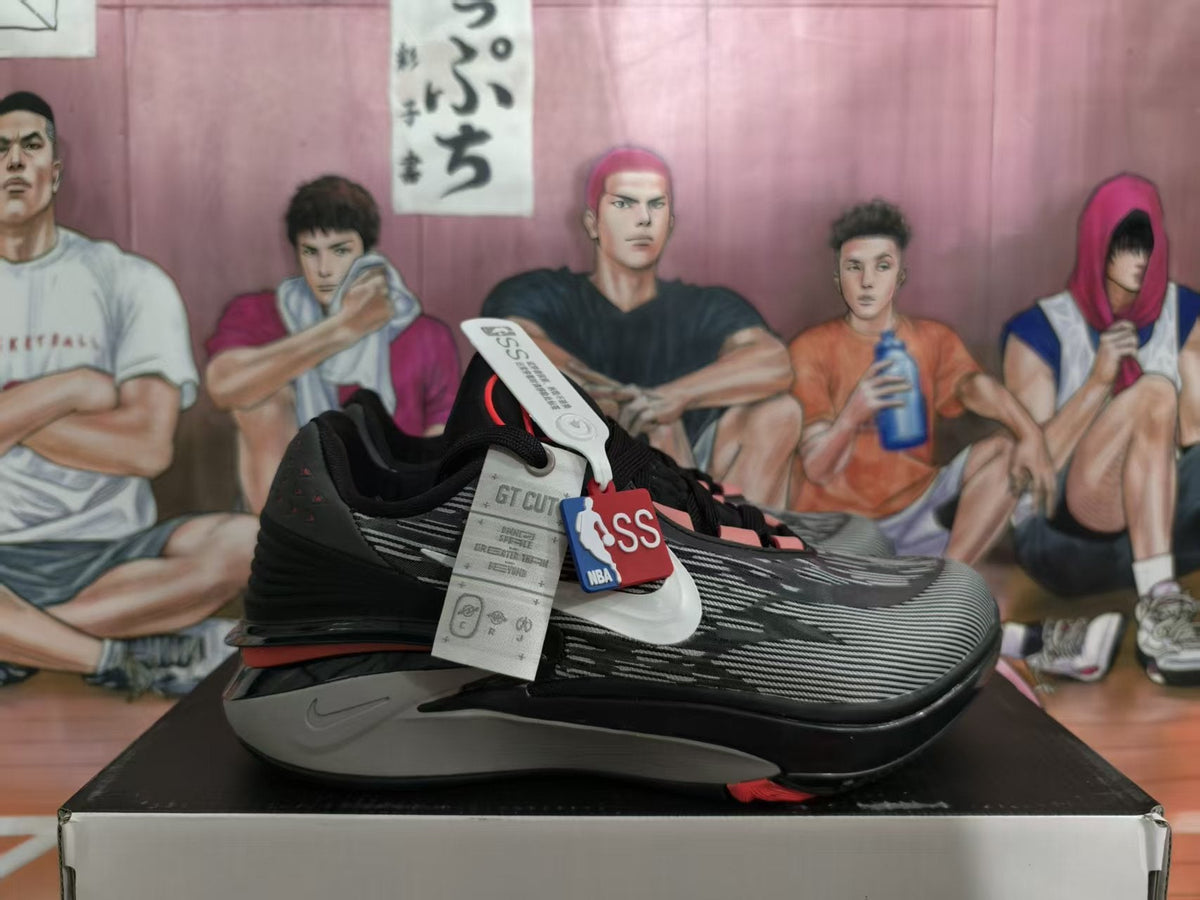 Nike GT Cut Basketball Shoes in Black and Red