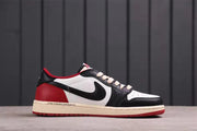 Jordan Air Jordan 1 Low Black White Red Cream DM7866-146