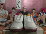 Nike Basketball Low-Top Sneakers White and Blue