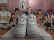 Jordan 4 White High-Top Sneakers