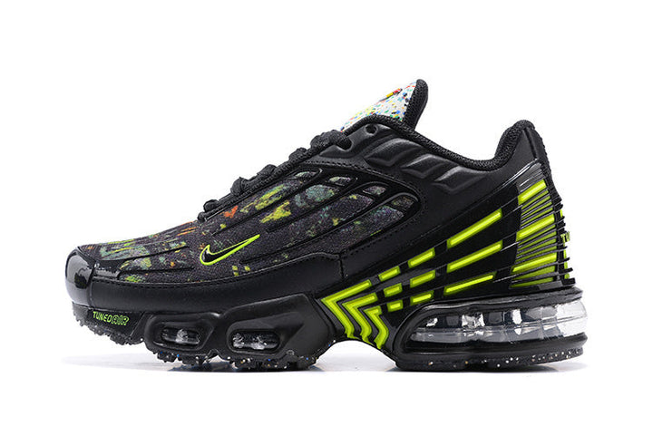 Nike Air Max Plus 3 Black and Volt Sneakers