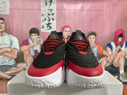 H Flow 30 Black and Red Basketball Sneakers