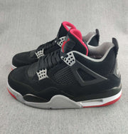 Jordan Air Jordan 4 Men’s Sneakers Black White Red