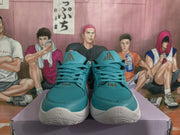 Jordan Grizzlies Basketball Sneakers Teal Red