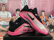 Nike Black and Pink Basketball Sneakers