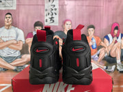 Nike Black and Red Sneakers