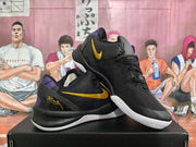 Nike Black and Yellow Basketball Sneakers