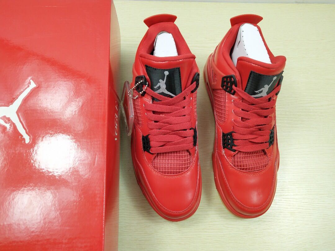Jordan Air Jordan 4 Singles Day Red Sneakers AV3914-600