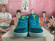 Nike Basketball Sneakers Blue and Volt Style EU 39-46