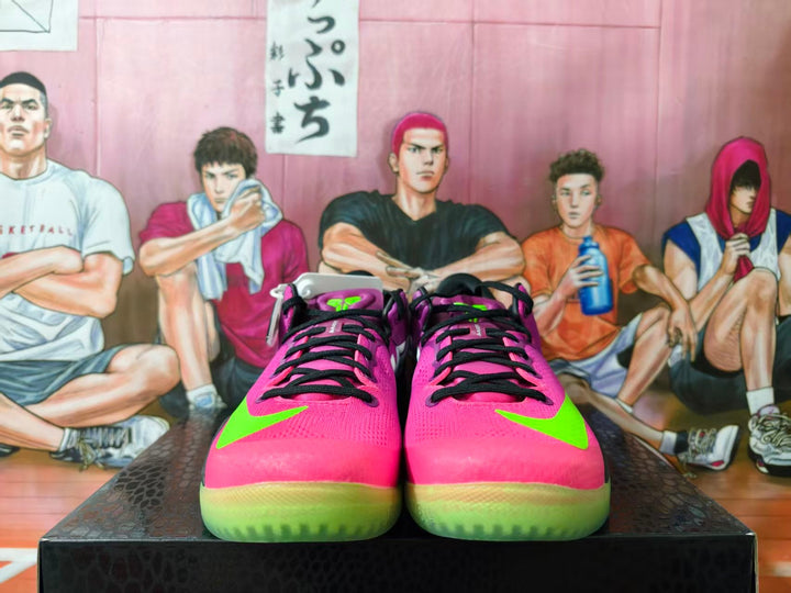 Nike Kobe 8 Elite Basketball Shoes Pink Green