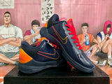 Nike Kobe 4 Protro PE Basketball Shoes Navy Orange Red