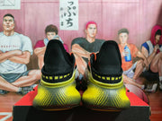 Black and Yellow Basketball Sneakers