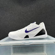 Nike Kobe 9 Low Basketball Shoes White Purple