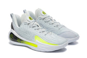 Nike LeBron 21 Basketball Shoes in Grey, White and Volt