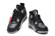 Jordan Air Jordan 4 Black Grey Sneakers 314254-003
