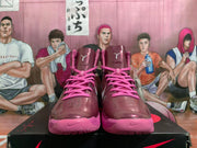 Nike Zoom LeBron 7 Basketball Shoes in Burgundy and Pink