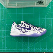 Nike Basketball Sneakers White and Purple