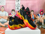 Under Armour Curry Basketball Shoes Black Yellow Red